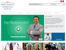 Tablet Screenshot of nwsurgicalokc.com